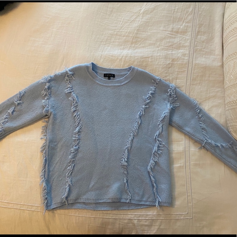 1. STATE Blue Sweater